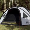 Šator za kampiranje za 4 osobe bijeli 300x250x132 cm taft 185T