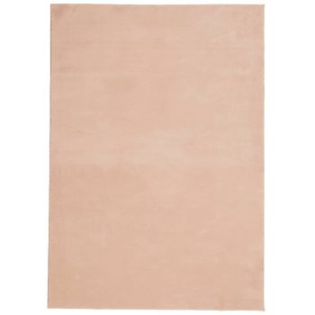 Tepih kratkih vlakana mekani i perivi ružičasti 160x230 cm