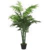 Umjetna palma 18 listova 80 cm zelena