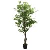 Umjetno stablo fikusa 1008 listova 180 cm zeleno