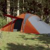 Šator za 6 osoba sivo-narančasti 576 x 238 x 193 cm taft 185T
