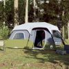 Šator za kampiranje s LED svjetlom zeleni 441 x 288 x 217 cm