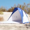 Šator za plažu azurnoplavi 268 x 223 x 125 cm od tafta 185T