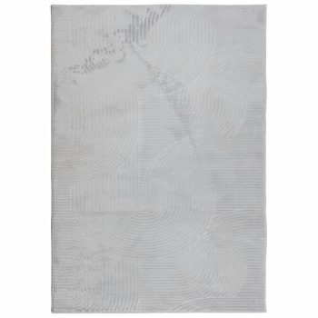 Tepih IZA kratka vlakna skandinavski izgled sivi 140x200 cm