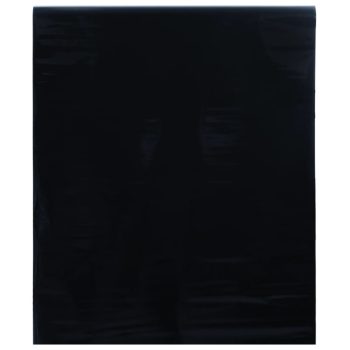 Prozorska folija statična matirana crna 60x500 cm PVC